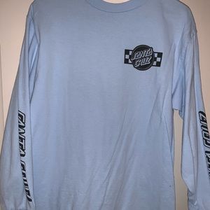 Santa Cruz Baby Blue Long Sleeve